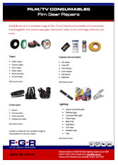 Film and TV Consumables
