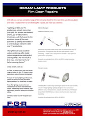 Osram Lamp Stock